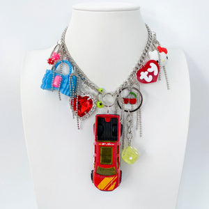Hot Wheels Charm Necklace
