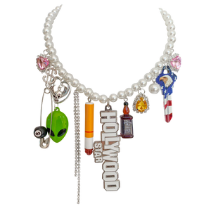 Hollywood Star Charm Necklace