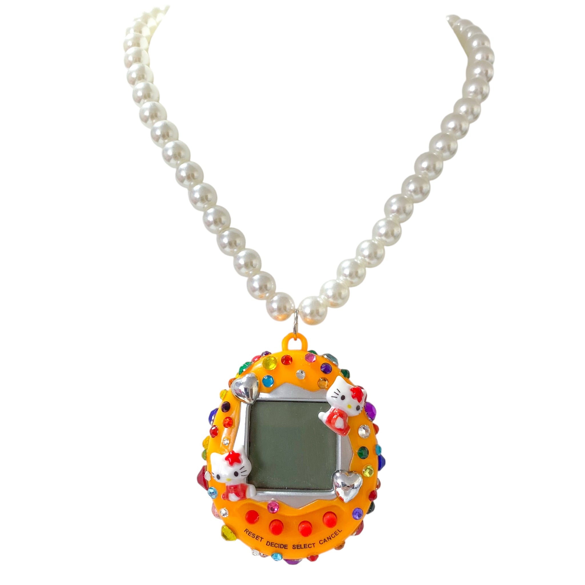 Hello Kitty Bedazzled Digital Pet Necklace