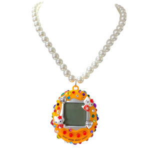 Hello Kitty Bedazzled Digital Pet Necklace
