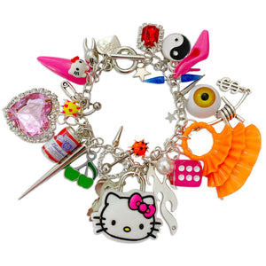 Kitty Vicious Charm Bracelet