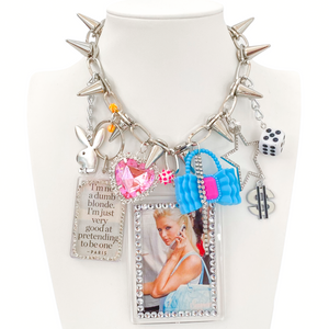 Dumb Blonde Paris Hilton Necklace