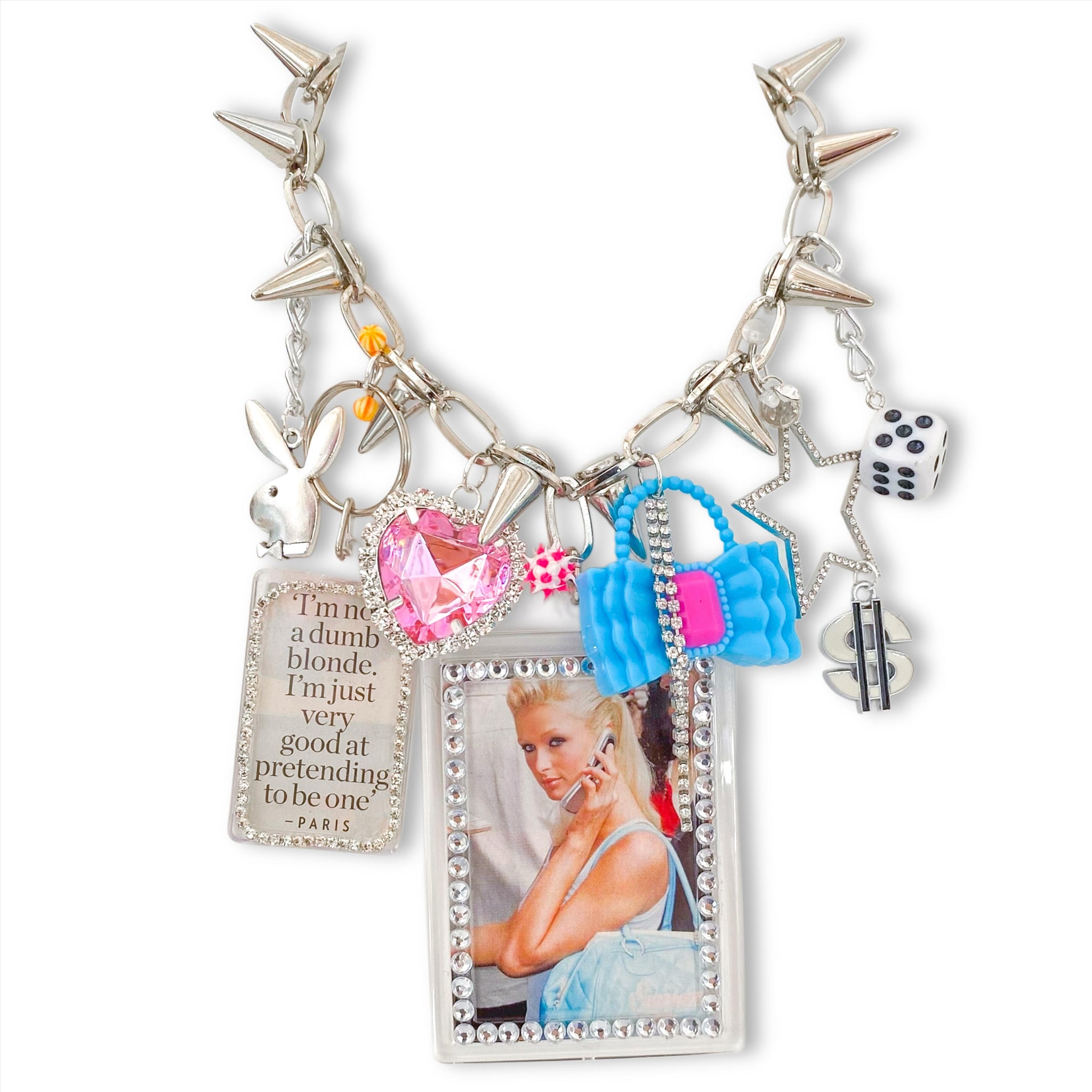 Dumb Blonde Paris Hilton Necklace