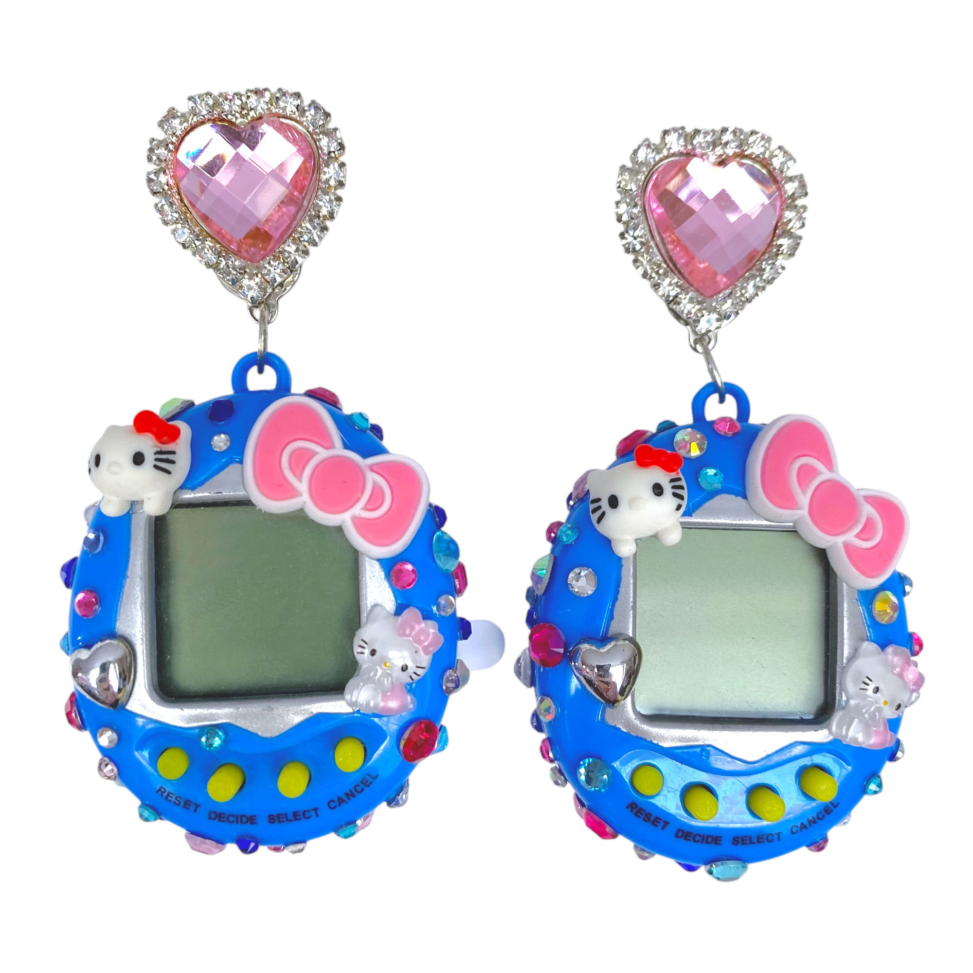 Hello Kitty Cyber Pet Earrings