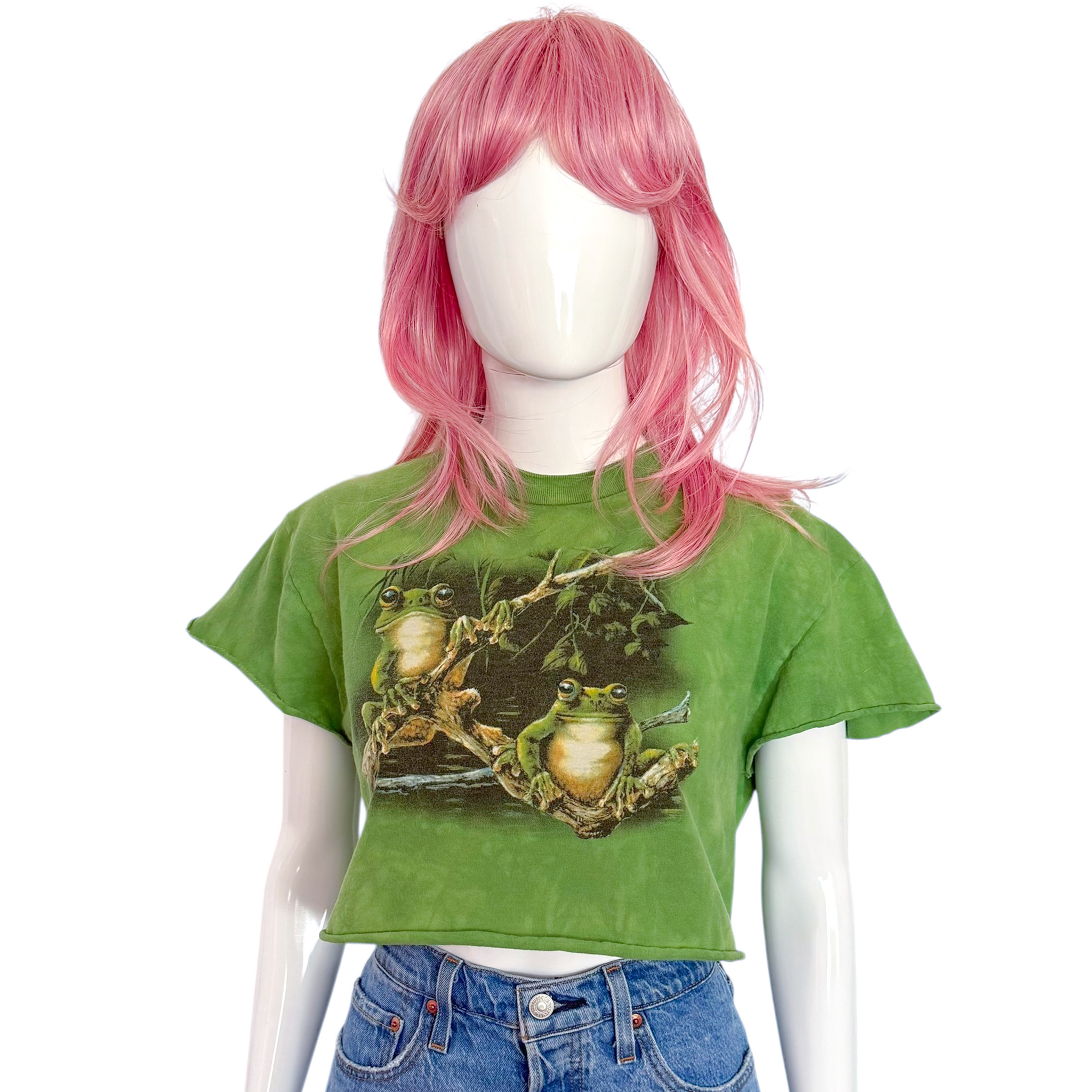 FROG PARTY CROPPED VTG T-SHIRT