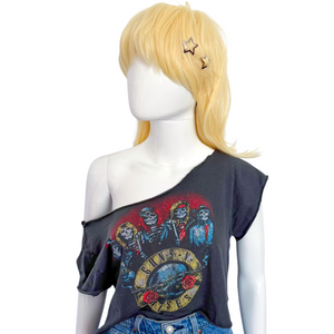 GUNS N' ROSES CROPPED VTG T-SHIRT