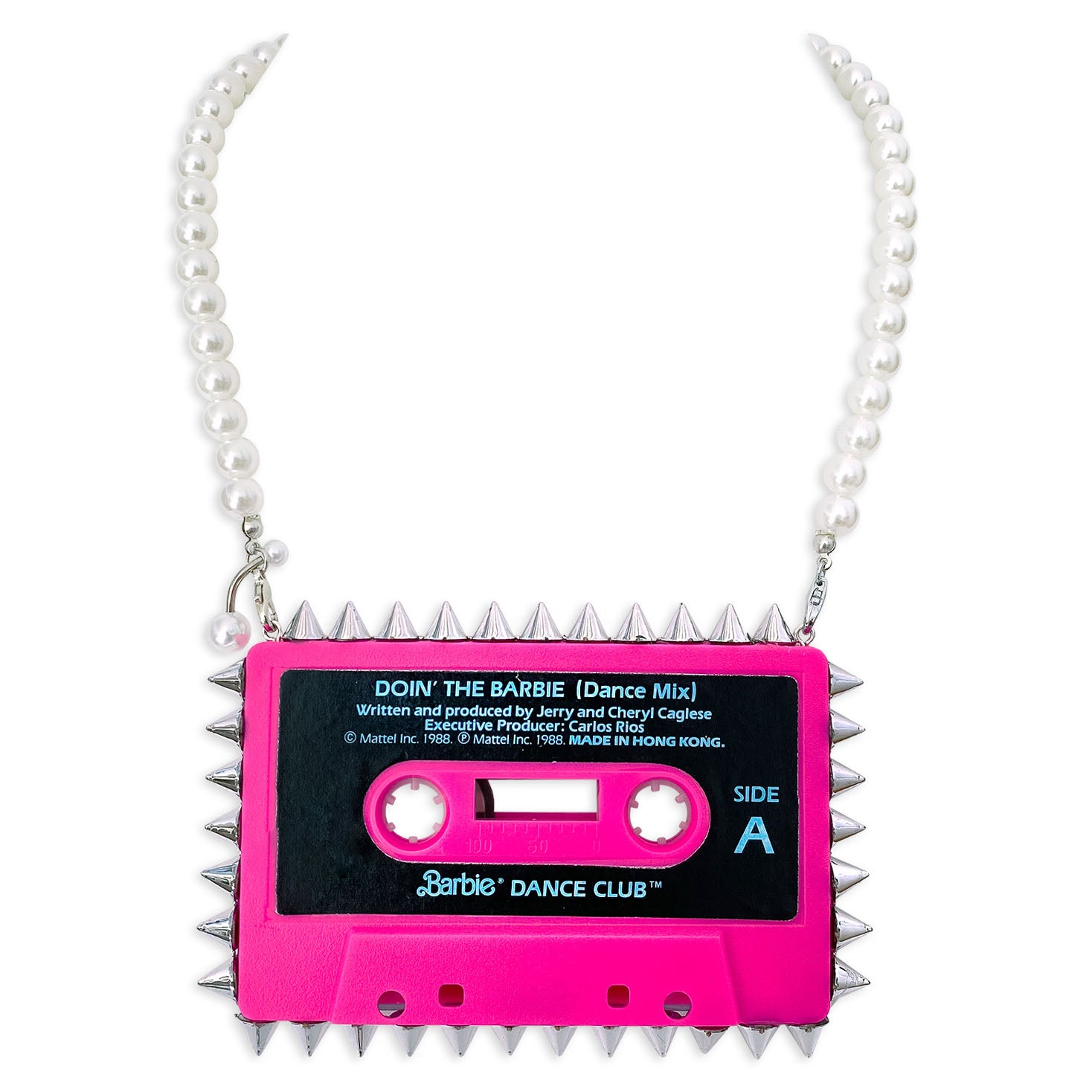 Spiked 1988 Barbie Tape Necklace