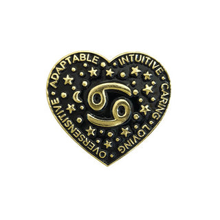 Laser Kitten Zodiac Cancer Pin (3929825443923)