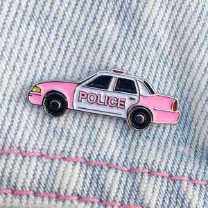 LK City Pink Cop Car Pin-Laser Kitten (2017495237)