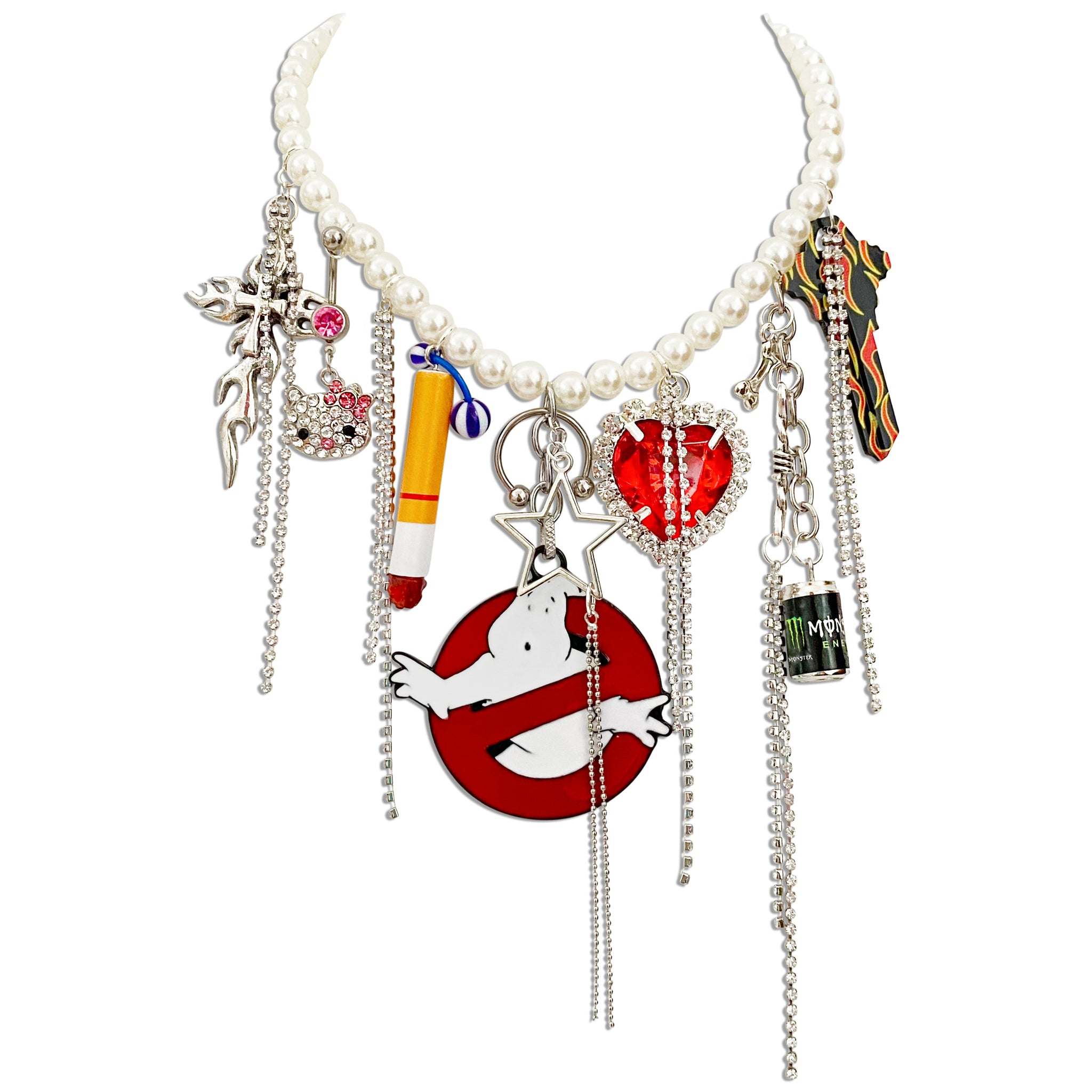 Ghostbusters Charm Necklace