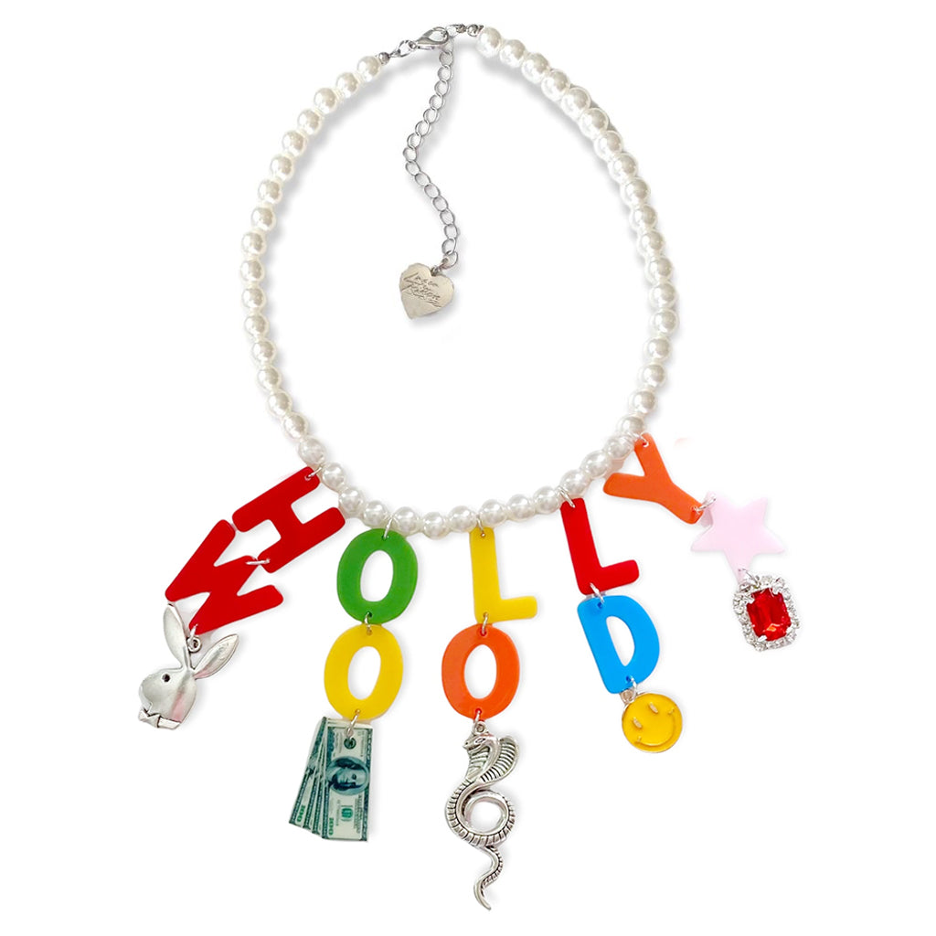 HOLLYWOOD Snake Charm Necklace