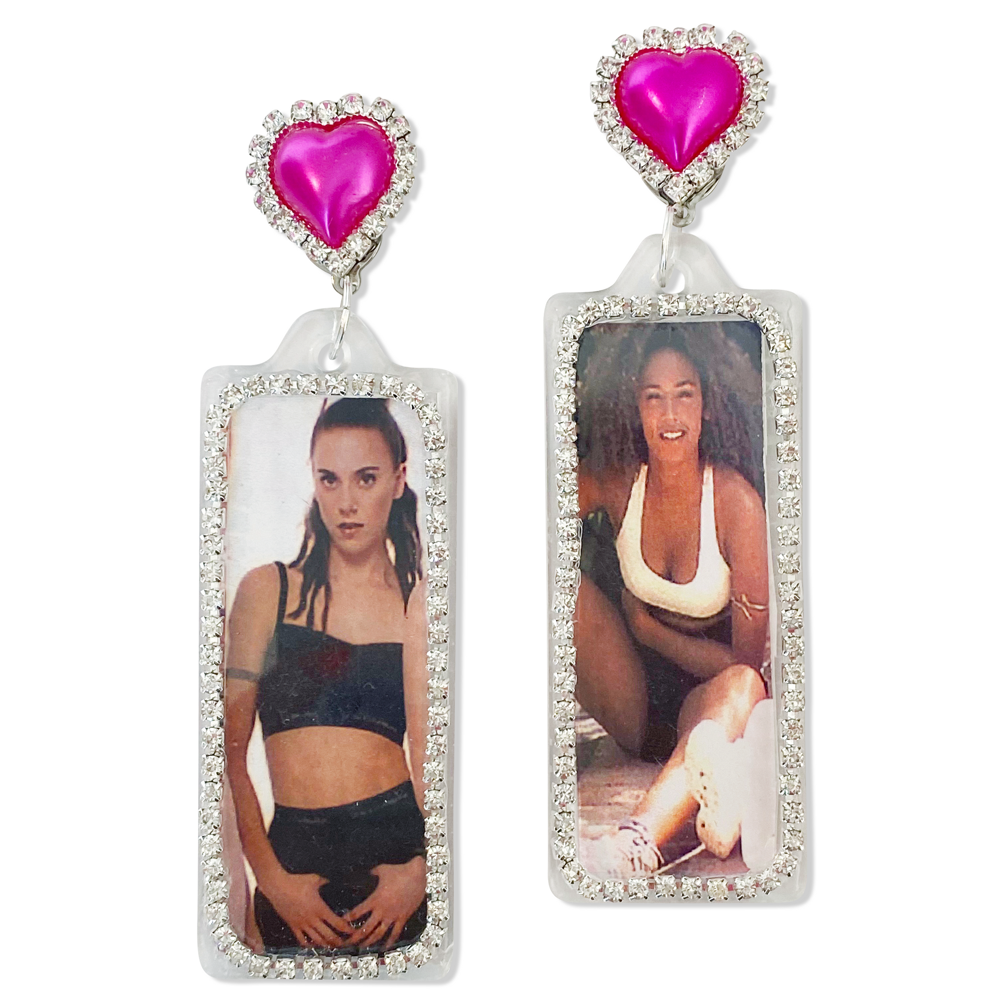 Sporty/Scary Spice Vintage Remix Earrings
