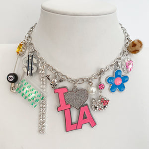 I Love L.A. Charm Necklace