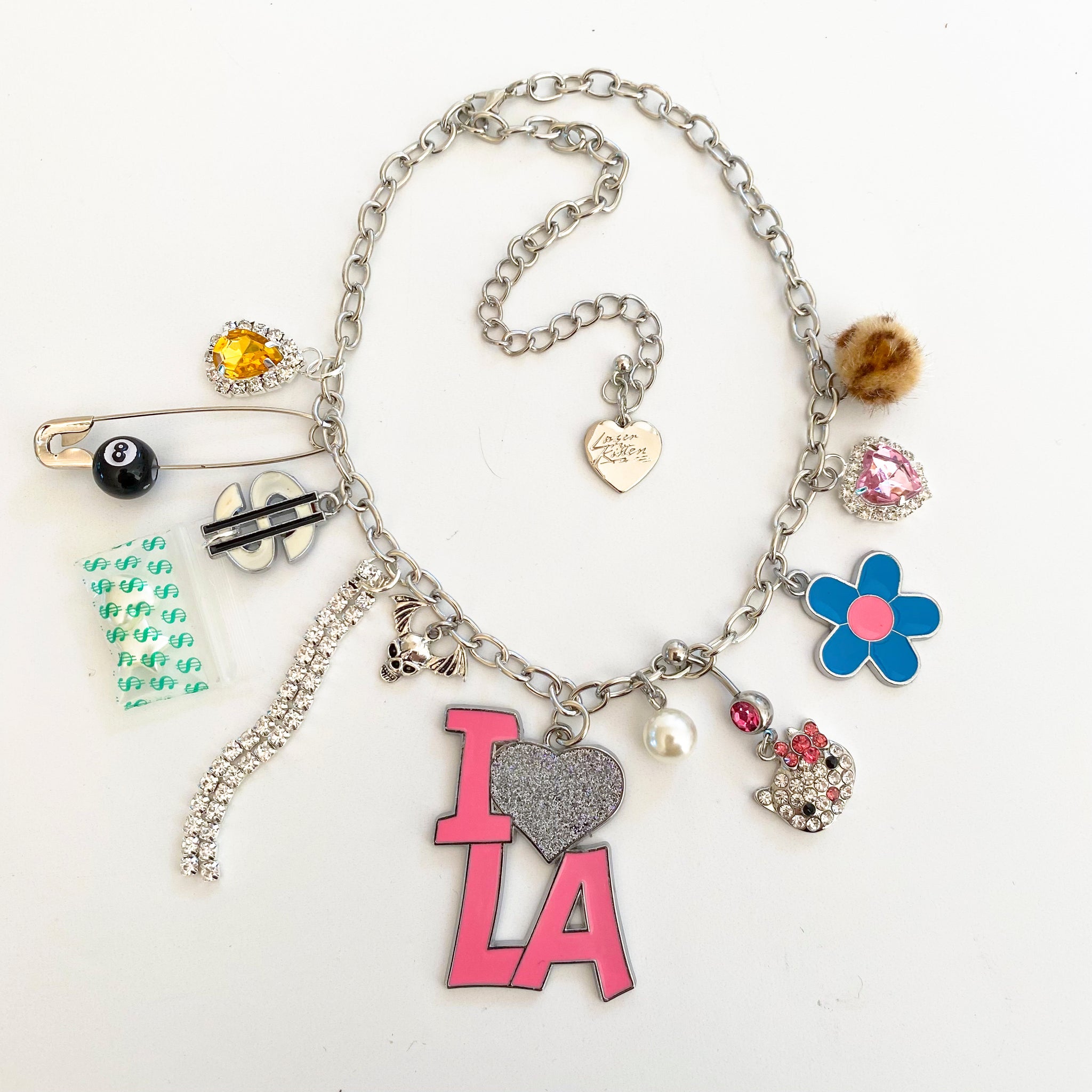 I Love L.A. Charm Necklace