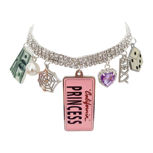 Hollywood Princess Charm Necklace