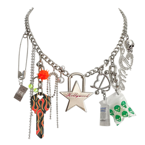 Hollywood Diva Charm Necklace