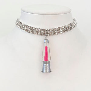Barbie Lava Lamp Necklace