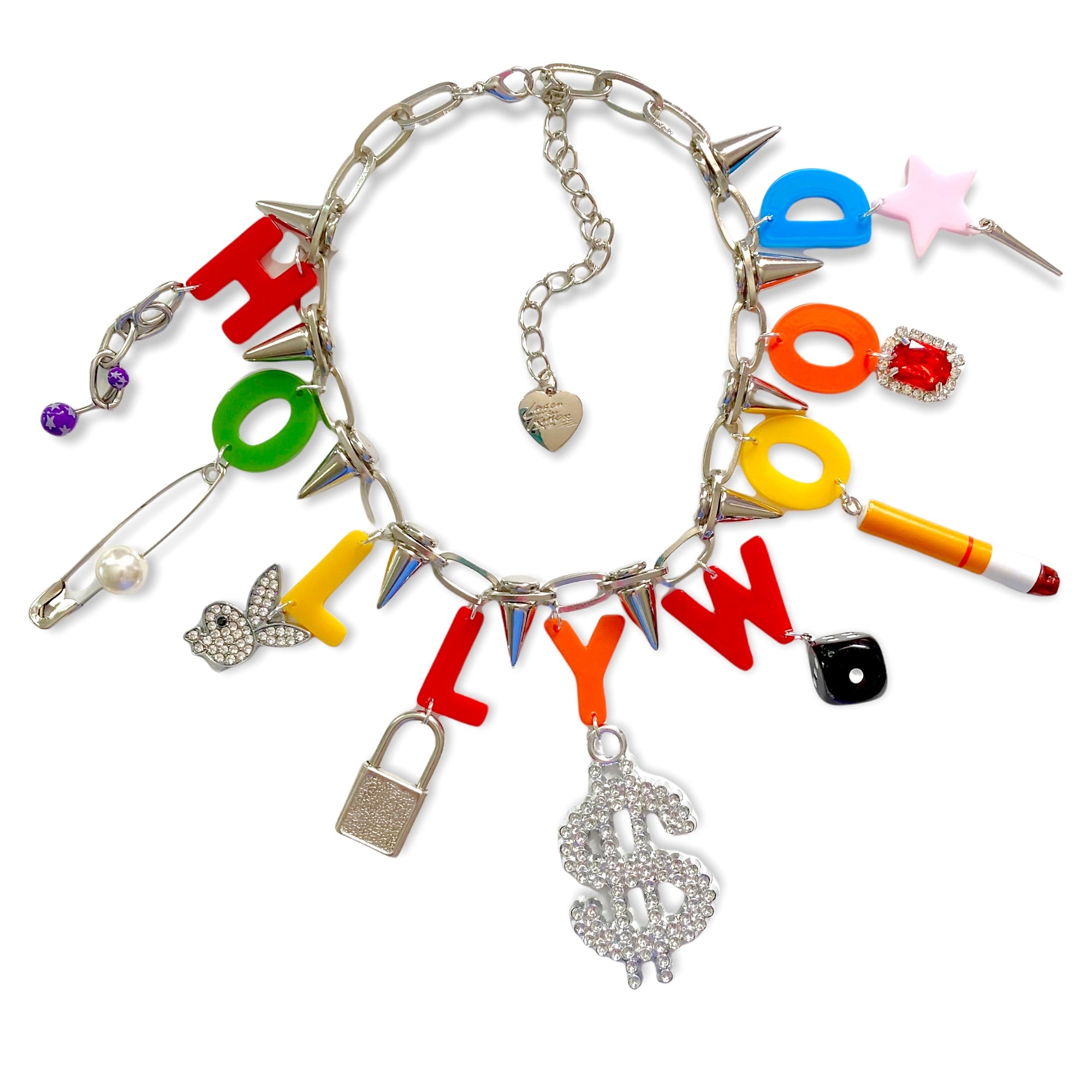 HOLLYWOOD Punk Charm Necklace