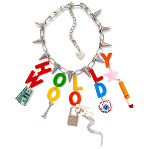 HOLLYWOOD Grunge Charm Necklace