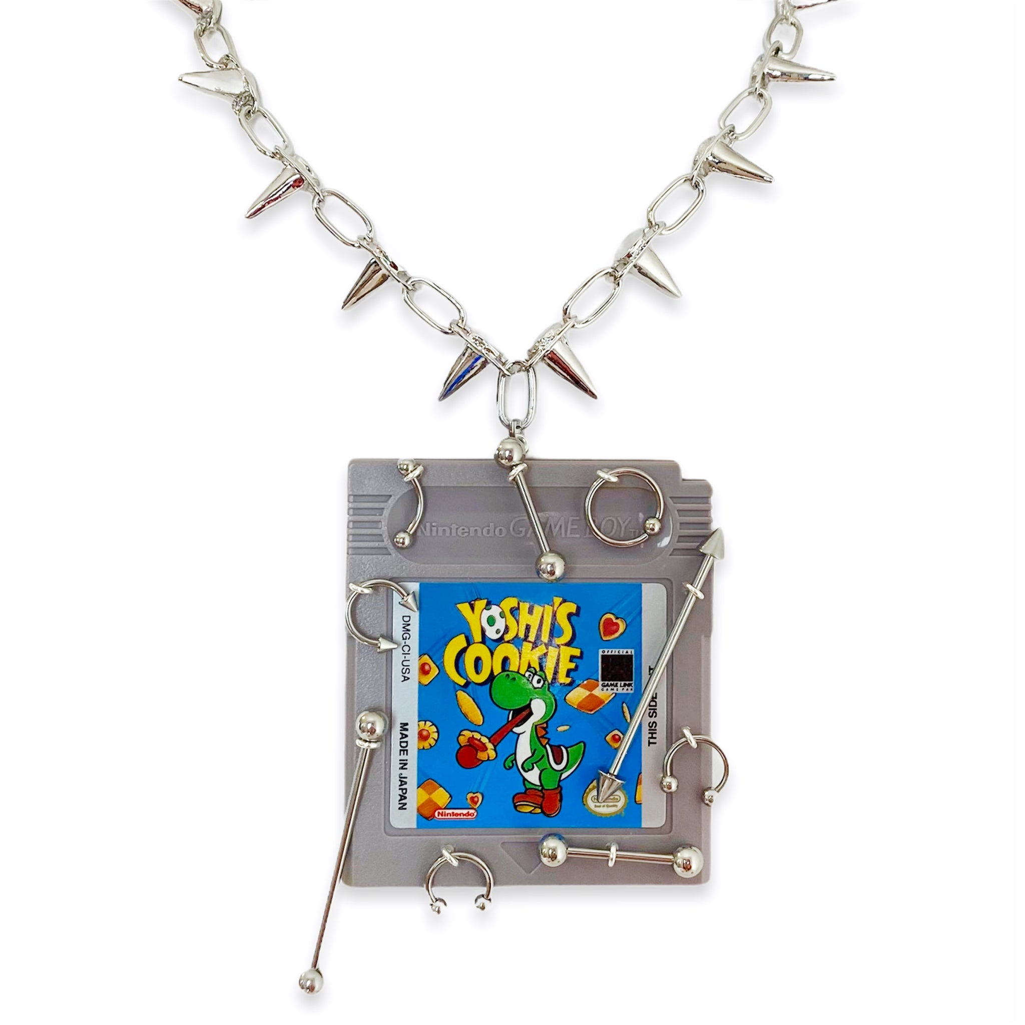 Pierced Yoshi Vintage Remix Charm Necklace