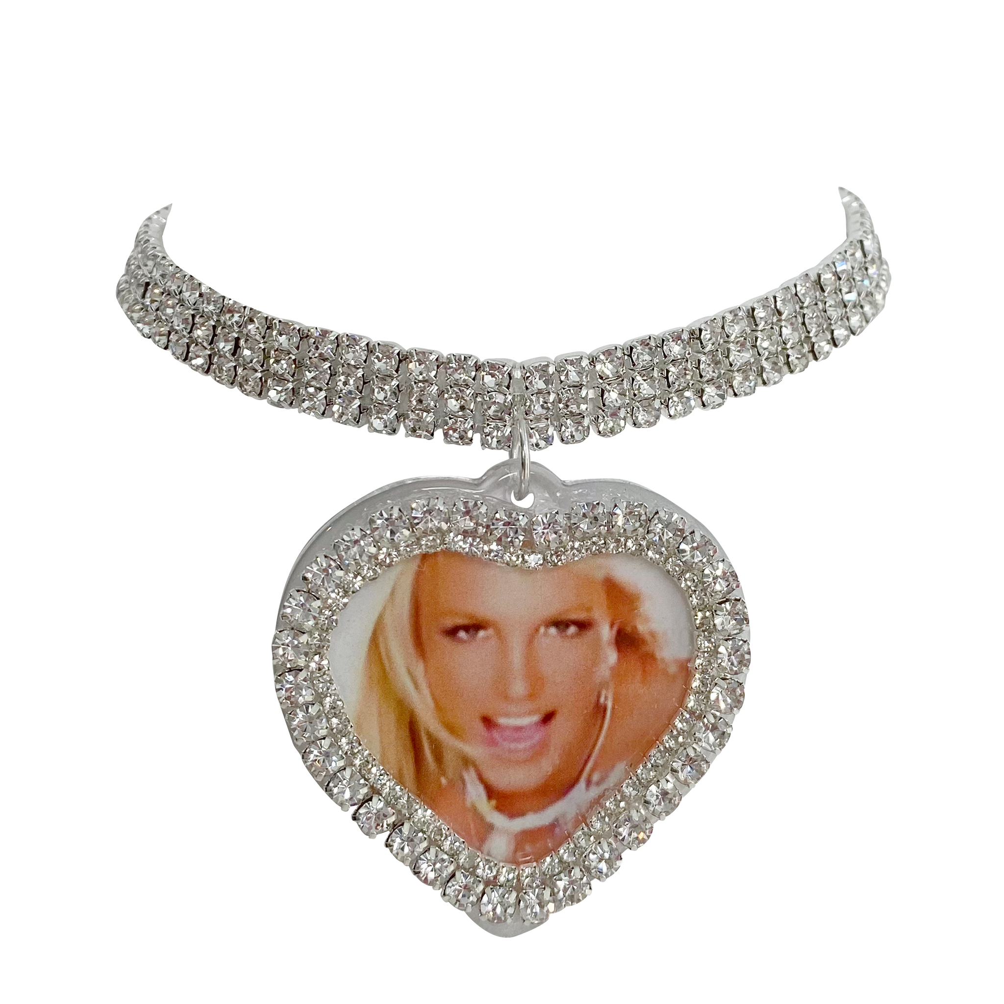 Britney Bedazzled Vintage Remix Necklace