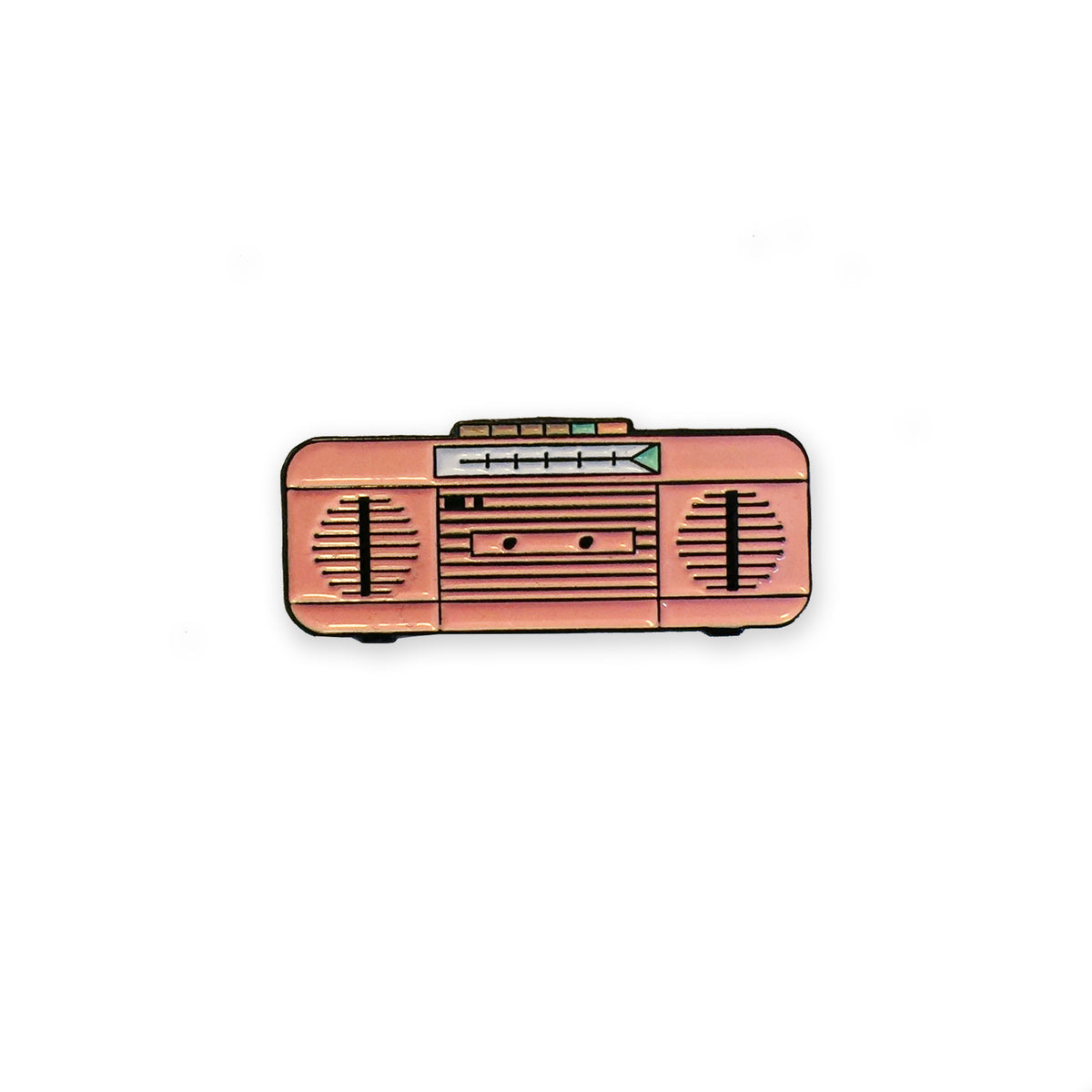 Laser Kitten Shop Enamel Pins Punky's Boombox Pin