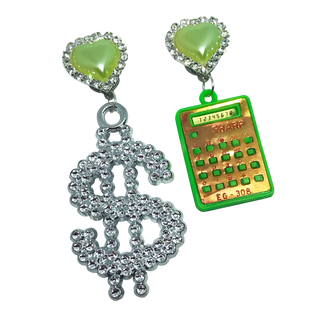 Vintage Make It Rain Charm Earrings (4385087553619)