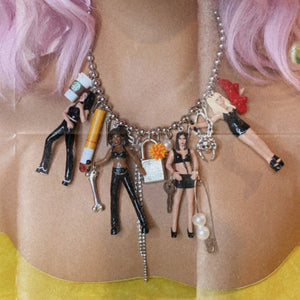1998 Spice Girls Charm Necklace