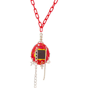 1997 Vintage Tamagotchi Charm Necklace